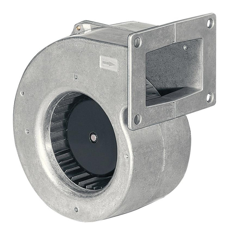 EBM-PAPST G1G108-AB17-02 Fan Blower, EC Centrifugal, 24 VDC, DC, 108 mm, 159 mm, 130 CFM