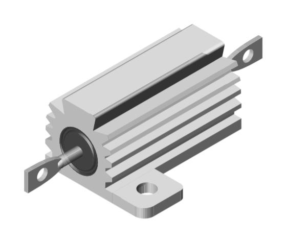 VISHAY RH05040R00FE02 Resistor, 40 ohm, RH Series, 50 W, &plusmn; 1%, Solder Lug