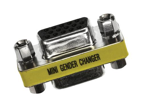 NORCOMP GCHDLP26M26F D Sub Connector Adapter, High Density D Sub, Plug, 26 Ways, High Density D Sub, Receptacle