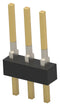 AMP - TE CONNECTIVITY 87220-3 Pin Header, Board-to-Board, 2.54 mm, 1 Rows, 3 Contacts, Through Hole Straight, AMPMODU MOD II