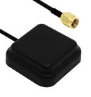 SIRETTA MIKE19/3M/SMAM/S/S/26 Patch Antenna, 1.575GHz, GNNS/GPS/Glonass/Galileo/BeiDou/QZSS, 23.39dBi, 3M Cable