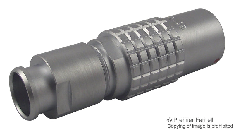 LEMO PHG.2B.305.CLLD92Z Circular Connector, Circular Industrial, 2B Series, Cable Mount Receptacle, 5 Contacts