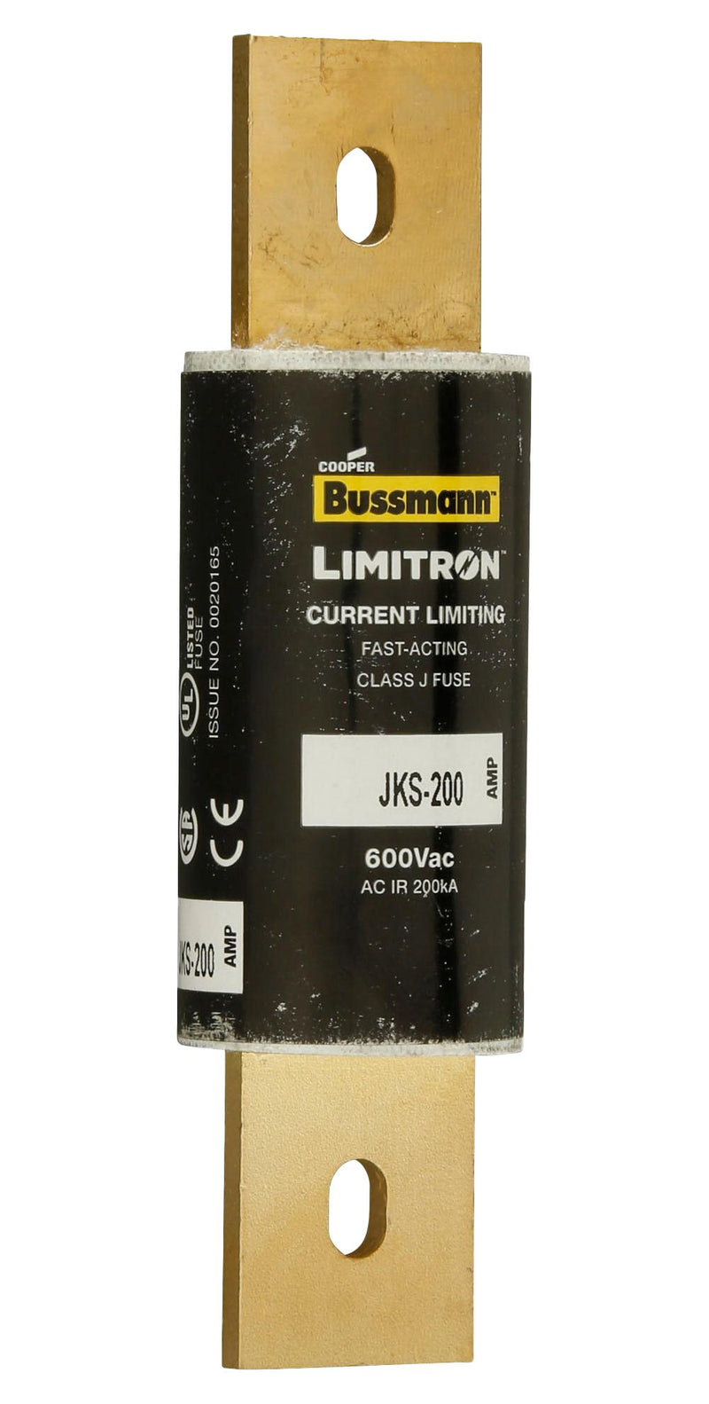 EATON BUSSMANN JKS-200 FUSE, 200A, 600VAC, 5.75" X 1.5"