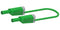 MULTICOMP PRO MP771116 Banana Test Lead, 4mm Banana Plug, Stackable, 4mm Stackable Banana Plug, 2.32 ", 59 mm, Green