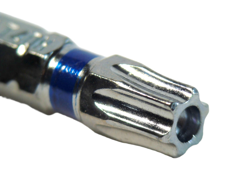 MULTICOMP PRO MP014703 Torx Bit, TT40 Size, Tamperproof Torx, 25 mm Length, Pack of 10