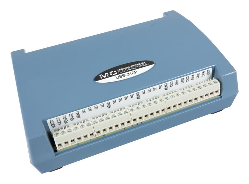 DIGILENT MCC USB-3102 USB VOLTAGE AND CURRENT OUTPUT DEVICE