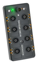 BANNER ENGINEERING R130C-8P22-KQ Signal Converter, 8-Port, IO-Link, Discrete, PNP, 2 Channels, 30 VDC