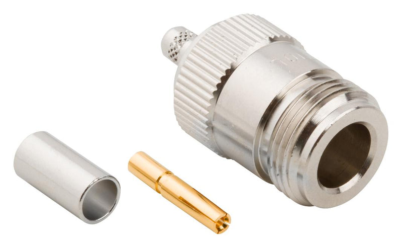 AMPHENOL RF 082-5376-RFX CONNECTOR, N, JACK, 50 OHM, CABLE