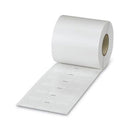 PHOENIX CONTACT 0830814 Label, Thermal Transfer Printable, 10 mm, 25 mm, PVC, White
