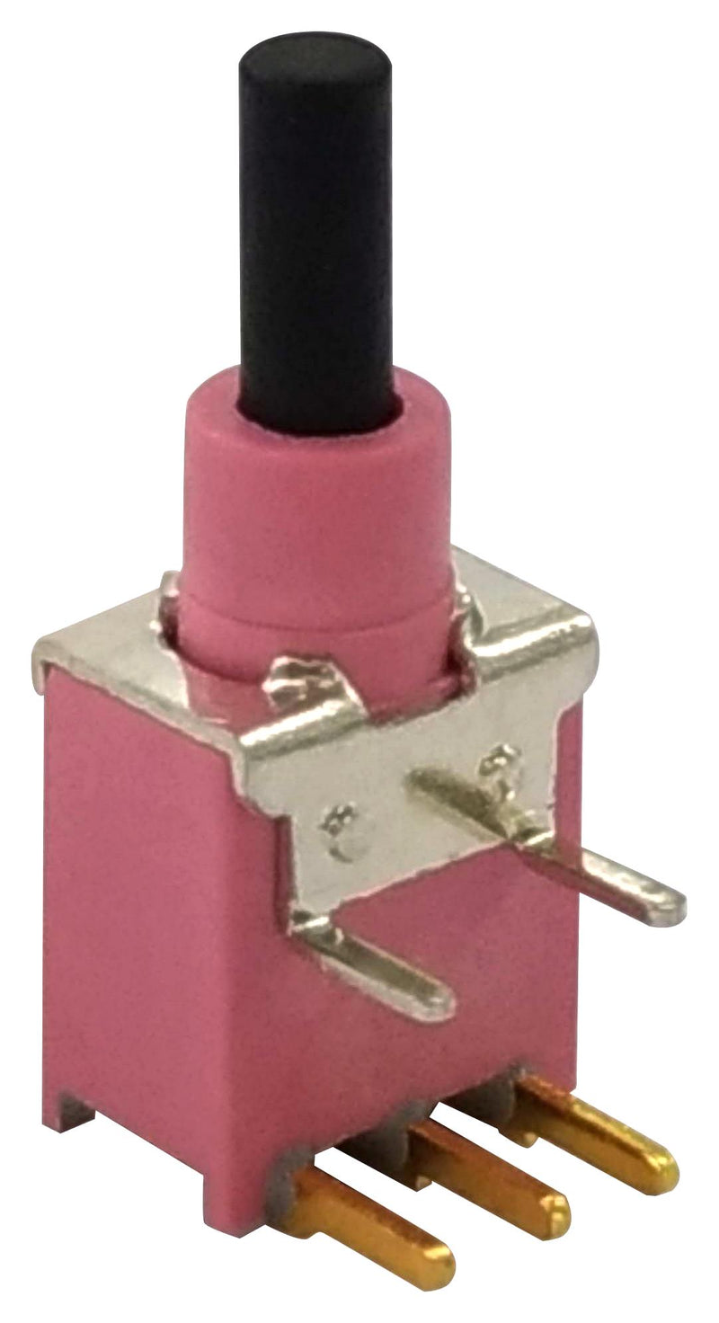 MULTICOMP PRO MP-PB9-AAB00A2RE-6 Pushbutton Switch, SPDT, On-(Off), Round Plunger