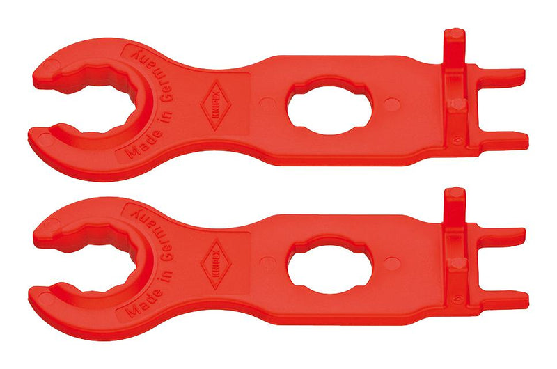KNIPEX 97 49 66 2 Mounting Tool, MC4 Solar Cable Connectors, 115mm, Plastic