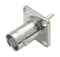 L-COM BAC260 RF / Coaxial Connector, BNC Coaxial, Straight Bulkhead Jack, Solder Cup, 50 ohm, Phosphor Bronze