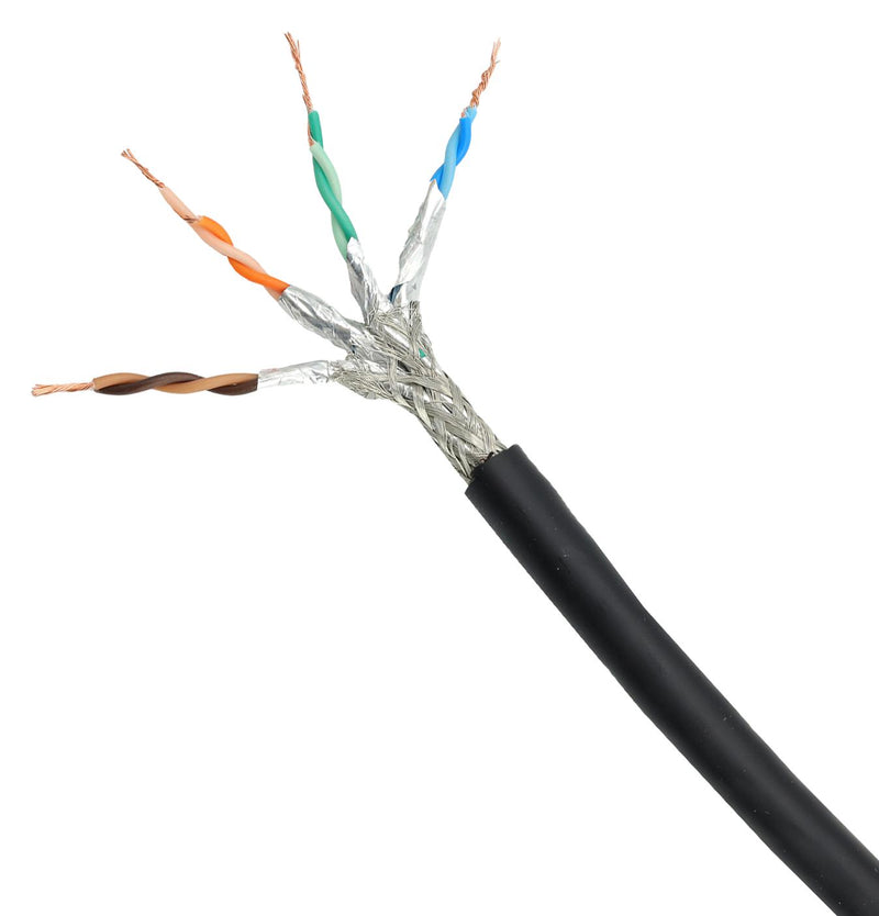 MULTICOMP PRO MP013686 Networking Cable, Screened, Cat6a, 26 AWG, 0.14 mm&sup2;, 328 ft, 100 m