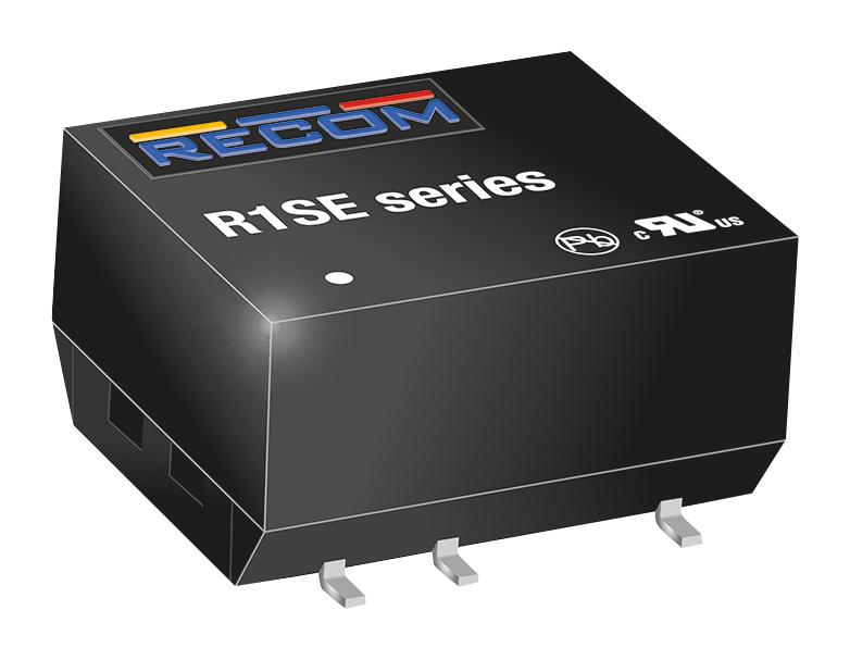 RECOM POWER R1SE-0505-R Isolated Surface Mount DC/DC Converter, Medical, 1:1, 1 W, 1 Output, 5 V