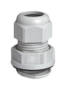 HYLEC K341-1025-00 Cable Gland, M25, 11 mm, 17 mm, Nylon 6 (Polyamide 6), Light Grey, IP68