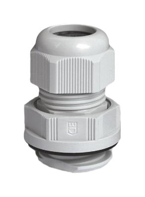 HYLEC K341-1025-00 Cable Gland, M25, 11 mm, 17 mm, Nylon 6 (Polyamide 6), Light Grey, IP68