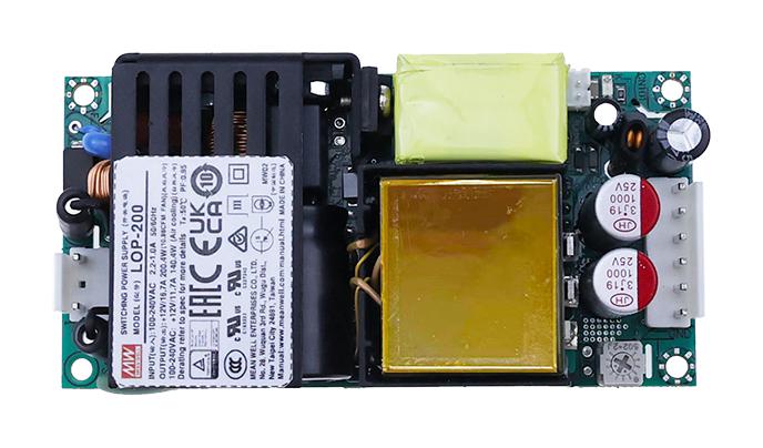 MEAN WELL LOP-200-54 AC/DC Open Frame Power Supply (PSU), ITE, Industrial, Household, Medical, 1 Output, 145.8 W