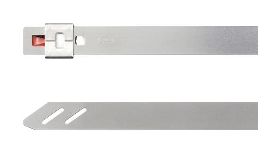HELLERMANNTYTON MST700M.M2P Cable Tie, Stainless Steel, Silver, 700 mm, 8.9 mm, 205 mm, 1500 N