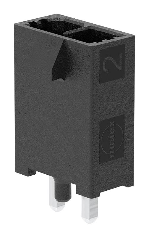 MOLEX 215915-1002 Pin Header, Power, Wire-to-Board, 4.2 mm, 1 Rows, 2 Contacts, Through Hole Straight