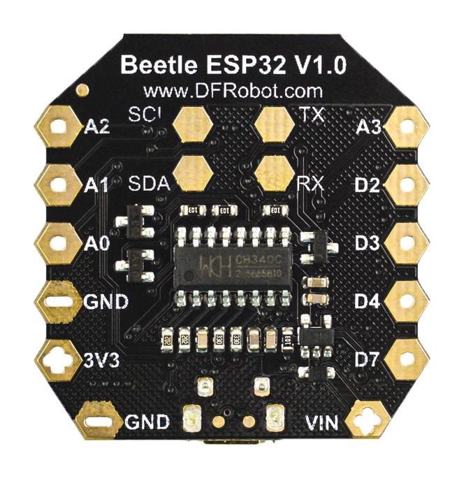 DFROBOT DFR0575 Development Board, ESP32&shy;WROOM&shy;32, Beetle, Arduino Boards