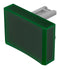 EAO 31-904.5 Lens, Flush, 21.5 x 15.3mm, Rectangular, Green, 31 Series