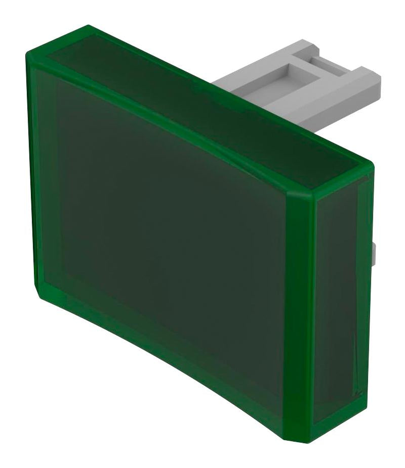 EAO 31-904.5 Lens, Flush, 21.5 x 15.3mm, Rectangular, Green, 31 Series