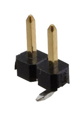 MOLEX 87898-0204 Pin Header, Board-to-Board, Signal, Wire-to-Board, 2.54 mm, 1 Rows, 2 Contacts