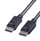 ROLINE 11.04.5609 Audio / Video Cable Assembly, DisplayPort Plug, DisplayPort Plug, 33 ft, 10 m, Black GTIN UPC EAN: 7611990186549