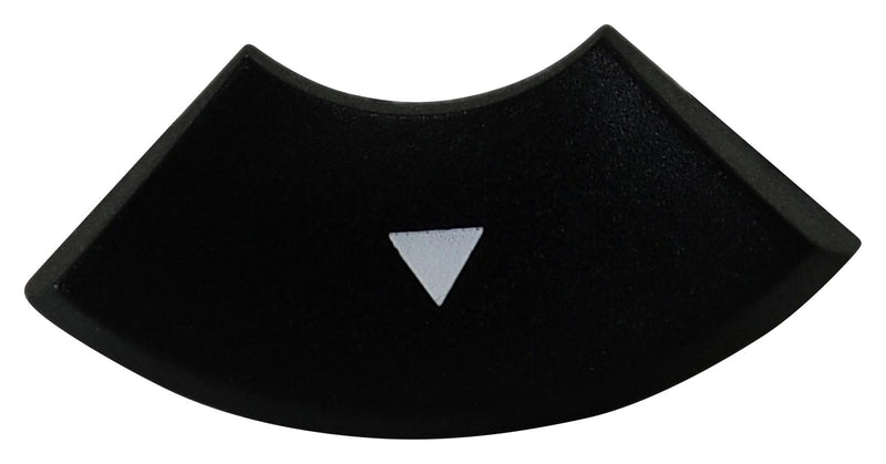 APEM 1ZB09D13606 CAP, ROCKER/TACTILE SW, DOWN ARROW, BLK