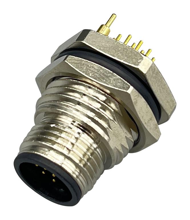 NORCOMP 860-017-1G3R004 SENSOR CONN, M12, 17POS, PLUG, PANEL
