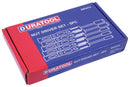 DURATOOL D03474 Driver Set, 4mm, 4.5mm, 5mm, 5.5mm & 6mm Precision Hex Nut