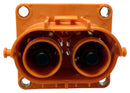 AMPHENOL PCD SHENZHEN HVSL800022A1H6 Automotive Connector, Excel Mate S HVSL 800 Series, Box Mount Receptacle, 2 Contacts