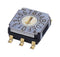 NIDEC COMPONENTS SA-7070TB Rotary Coded Switch, SA-7000 Series, Surface Mount, 16 Position, 5 VDC, Hexadecimal Complement