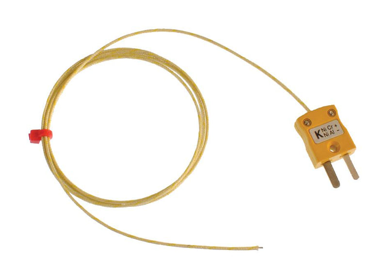 LABFACILITY Z3-K-2.0-1/0.315-MP-ANSI (PACK OF 10) Thermocouple, w/Miniature Plug, K, -60 &deg;C, 350 &deg;C, 6.6 ft, 2 m XF-2883-FAR