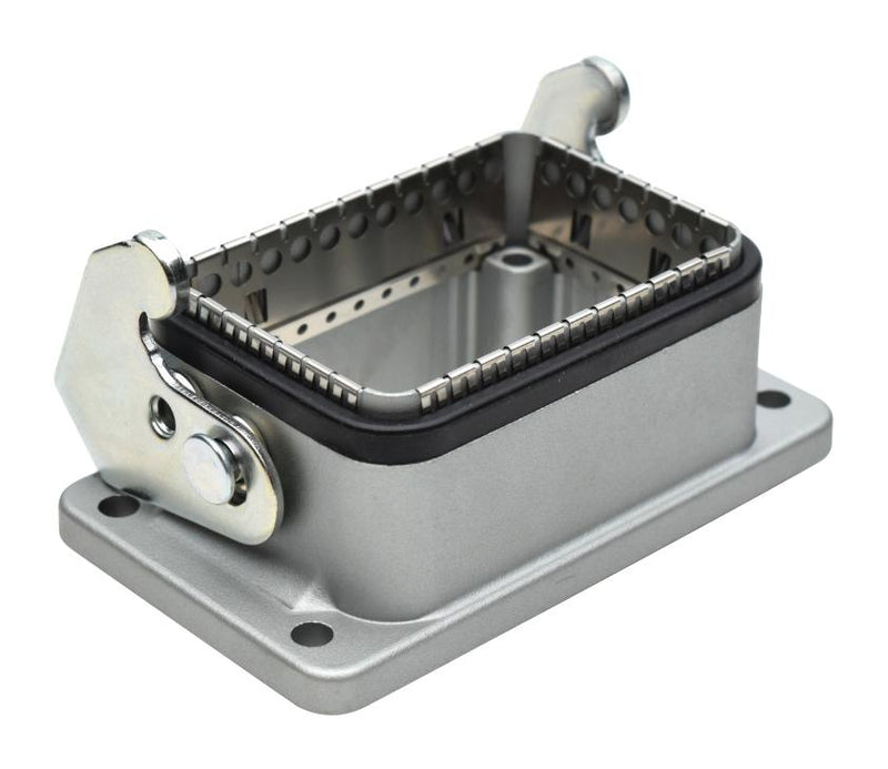 AMPHENOL SINE/TUCHEL C14611F0060018 Heavy Duty Connector, Base, Bulkhead Mount, Aluminium Alloy Body, 1 Lever, E6