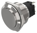 EAO 82-6561.2000 Vandal Resistant Switch, 82 Series, 22 mm, SPDT, Maintained, Round Raised Flat Flush, Natural