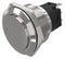 EAO 82-6561.1000 Vandal Resistant Switch, 82 Series, 22 mm, SPDT, Momentary, Round Raised Flat Flush, Natural