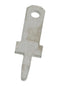 MOLEX 19712-4001 PCB Terminal, 2.8mm x 0.51mm, 0.11" x 0.02", Brass, 1.32 mm, Tin, 19712 Series