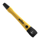 WIHA 43709 Screwdriver Handle, DIN 3126, ISO 1173, Shape C4 4mm Micro Bits, 102mm, PicoFinish Series
