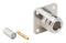 AMPHENOL RF 172175 RF / Coaxial Connector, N Type, Straight Flanged Jack, Crimp, 50 ohm