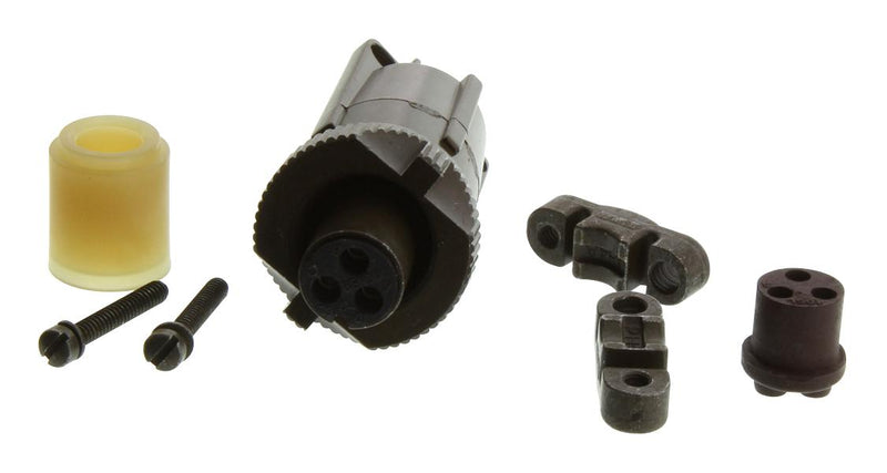 AMPHENOL INDUSTRIAL MS3106E10SL-3S CIRCULAR CONNECTOR PLUG SIZE 10SL 3 POSITION, CABLE