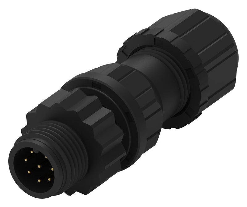 Wurth Elektronik 643711100008 643711100008 Sensor Connector WR-CIRC Series M12 Male 8 Positions Solder Pin Straight Cable Mount New