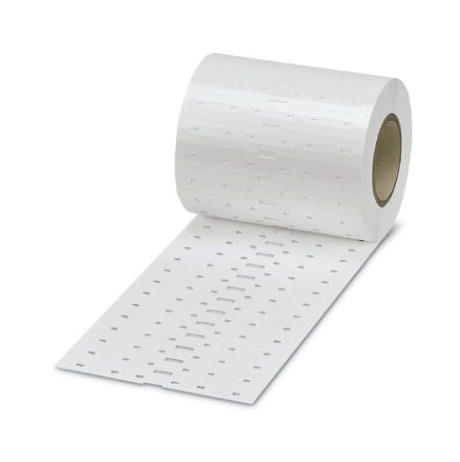 PHOENIX CONTACT 0816281 Label, Thermal Transfer Printable, 15 mm, 4.2 mm, Polyester, White