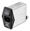 Schaffner FN1394-6-05-11 FN1394-6-05-11 Filtered IEC Power Entry Module C14 General Purpose 6 A 250 VAC 2-Pole Switch