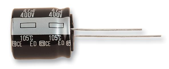 Panasonic EEUED2E220 EEUED2E220 Electrolytic Capacitor 22 &Acirc;&micro;F 250 V &plusmn; 20% Radial Leaded 8000 Hours @ 105&deg;C Polar