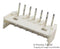 MOLEX 53254-0770 Pin Header, Signal, 2 mm, 1 Rows, 7 Contacts, Through Hole Right Angle, Micro-Latch 53254