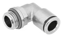 FESTO NPQH-L-G12-Q12 Pneumatic Fitting, Push-In L-Fitting, G1/2, 20 bar, 12 mm, Brass, NPQH