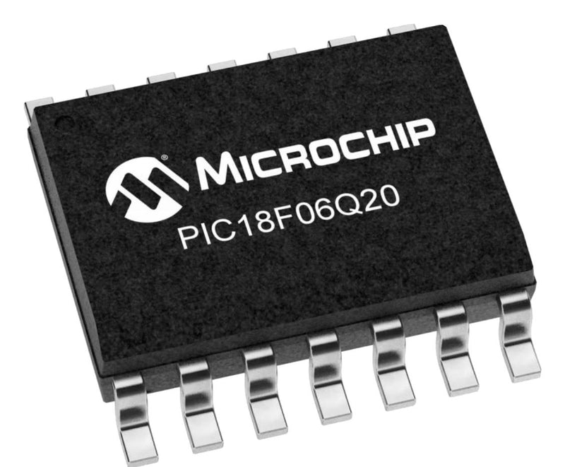 MICROCHIP PIC18F06Q20T-I/ST 8 Bit MCU, PIC18 Family PIC18FxxQ20 Series Microcontrollers, PIC18, 64 MHz, 64 KB, 14 Pins, TSSOP