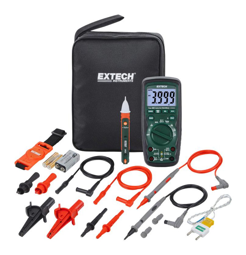 EXTECH INSTRUMENTS EX505A-K INDUSTRIAL MULTIMETER KIT, HEAVY DUTY