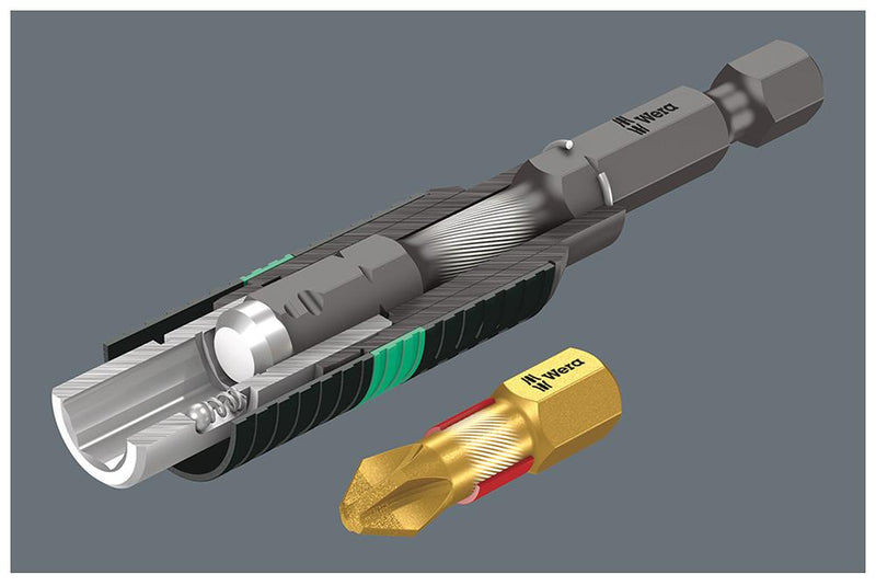 WERA 05056424001 Hex Driver Bit, Phillips, PH3 Bit, 25 mm Overall GTIN UPC EAN: 4013288034472